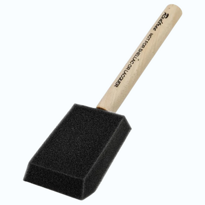 Foam brush 50mm voor gelijkmatige verdeling van cyanotype-emulsie