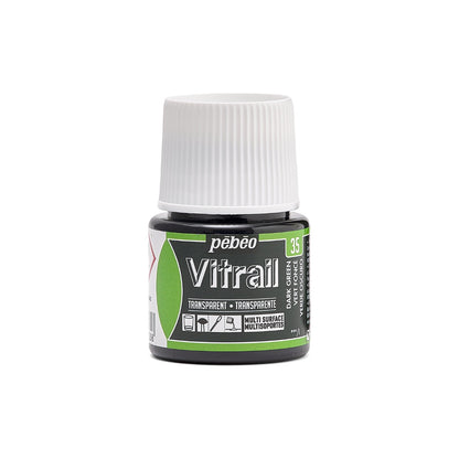 Pebeo Vitrail Transparante Glasverf 45 ml - 35 - Donkergroen