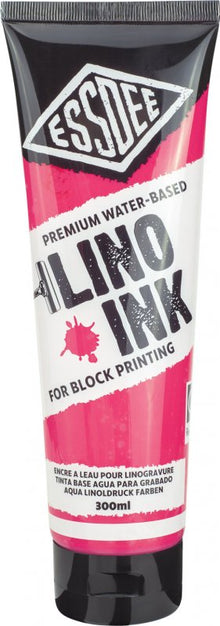 Essdee Block Printing Ink 300 ml - Fluorescerend Roze