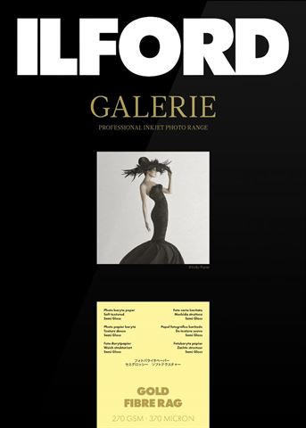 Ilford fotopapier Galerie Fibre Rag 270g A3 25 Vel