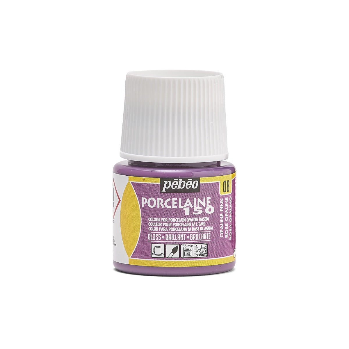 Pebeo Porcelaine 150 Porseleinverf 45 ml - 08 - Rose Opaline
