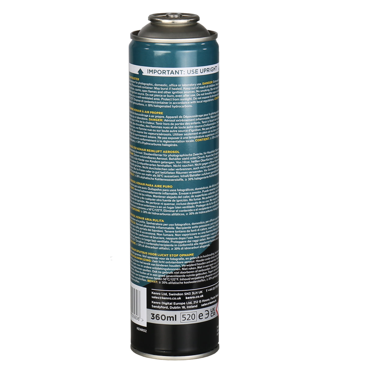 Kenro Spuitbus lucht Refill 360ML — 2