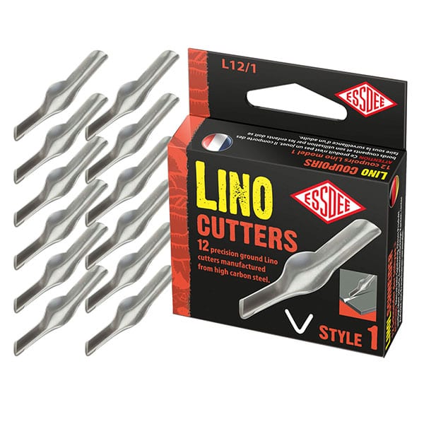 Essdee Linosnede Mesjes 12-delige box - Nr. 1