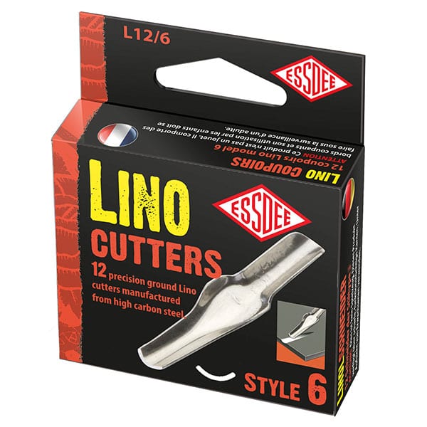 Essdee Linosnede Mesjes 12-delige box - Nr. 6