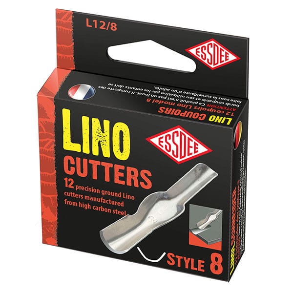 Essdee Linosnede Mesjes 12-delige box - Nr. 8
