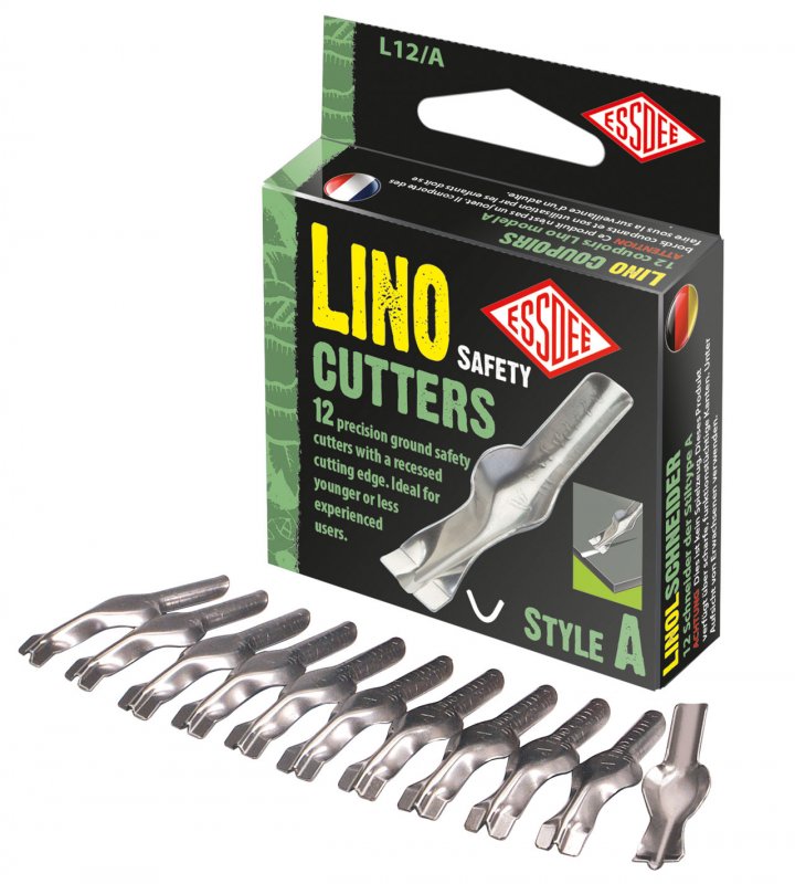 Essdee Lino Veiligheidsmesjes Style A - 12 stuks