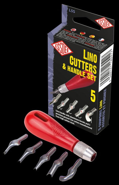 Essdee Lino Guts Set met Handvat - 5 stuks
