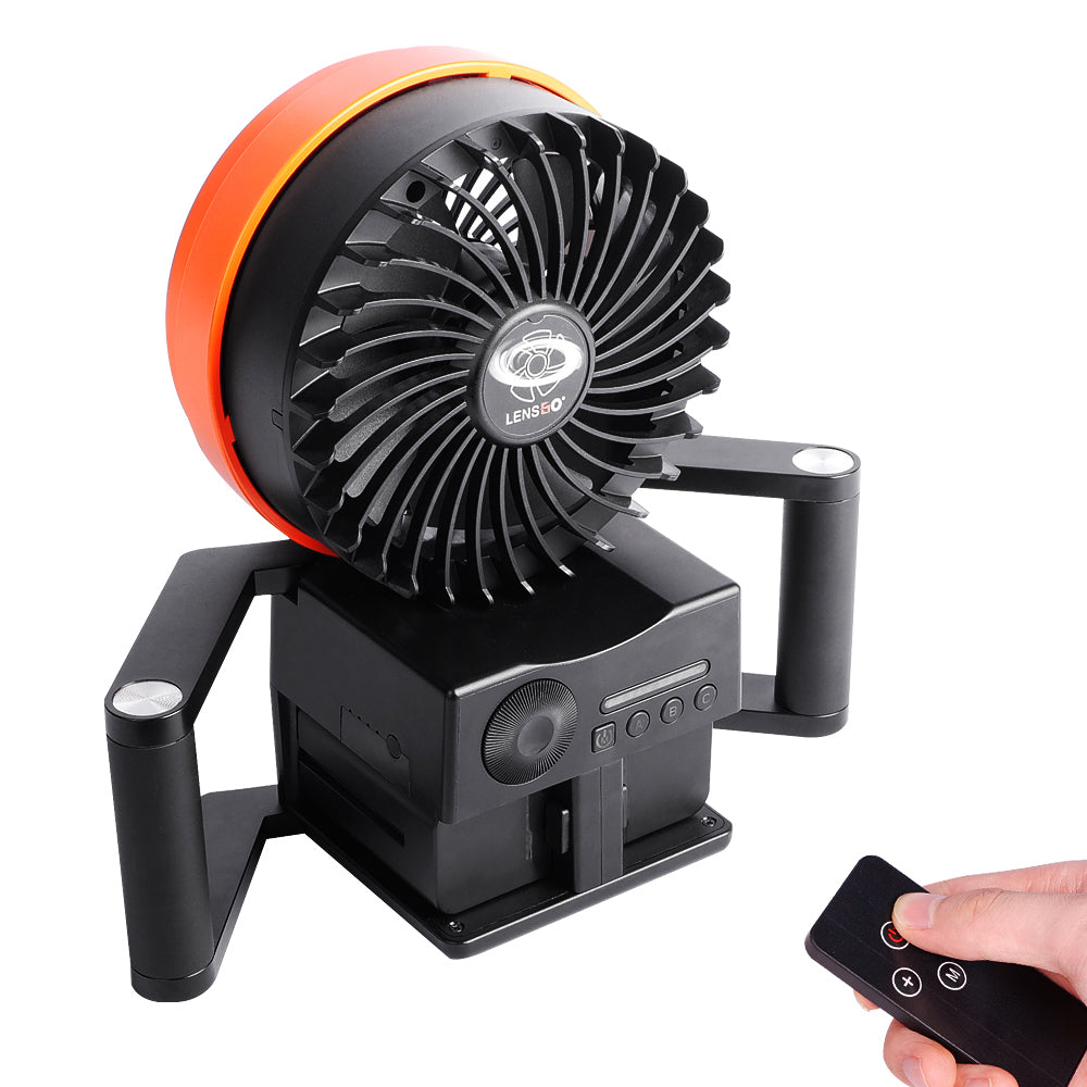 Lensgo Draagbare Windmachine Typhoon 1 — 3