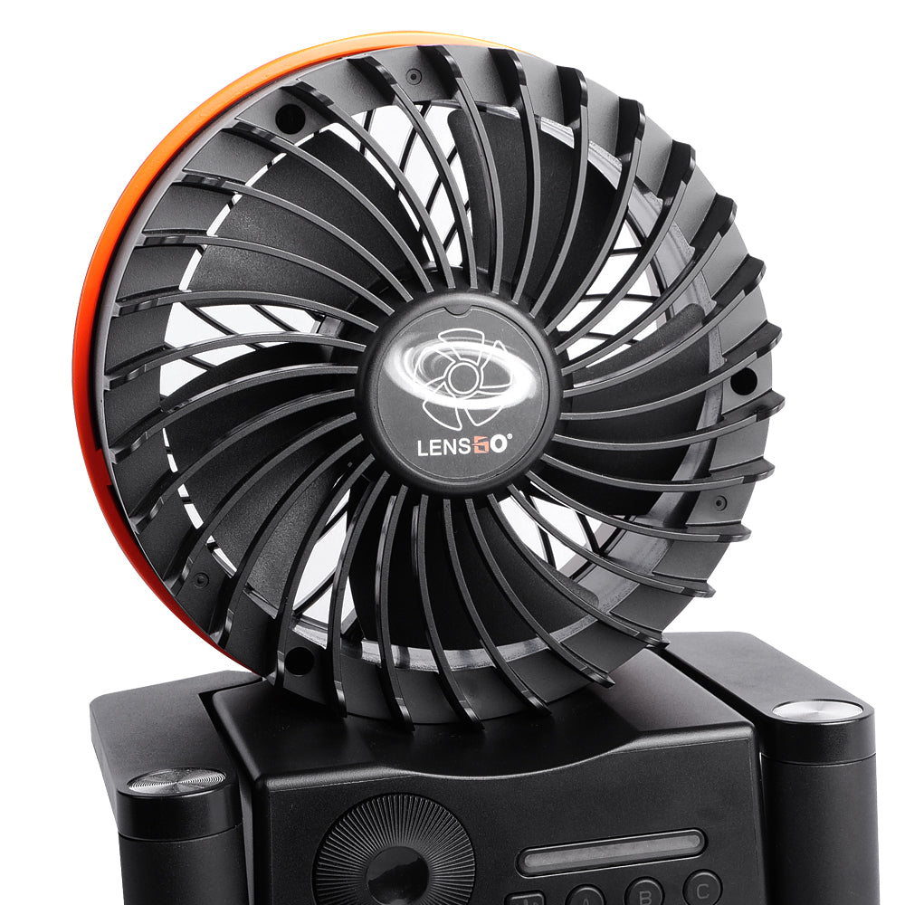 Lensgo Draagbare Windmachine Typhoon 1 — 5