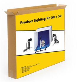 Linkstar Opnamebox Set PBK-50 50x50 Opvouwbaar + 2x50W Lampen — 5
