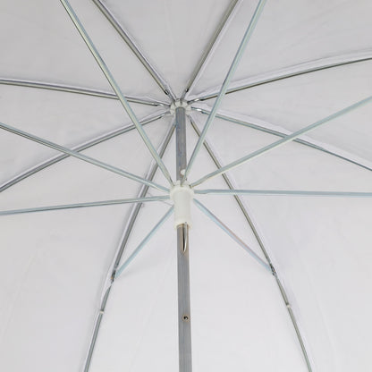 Linkstar Flitsparaplu PUK-84WB Wit/Zwart 100 cm (Omkeerbaar) — 7