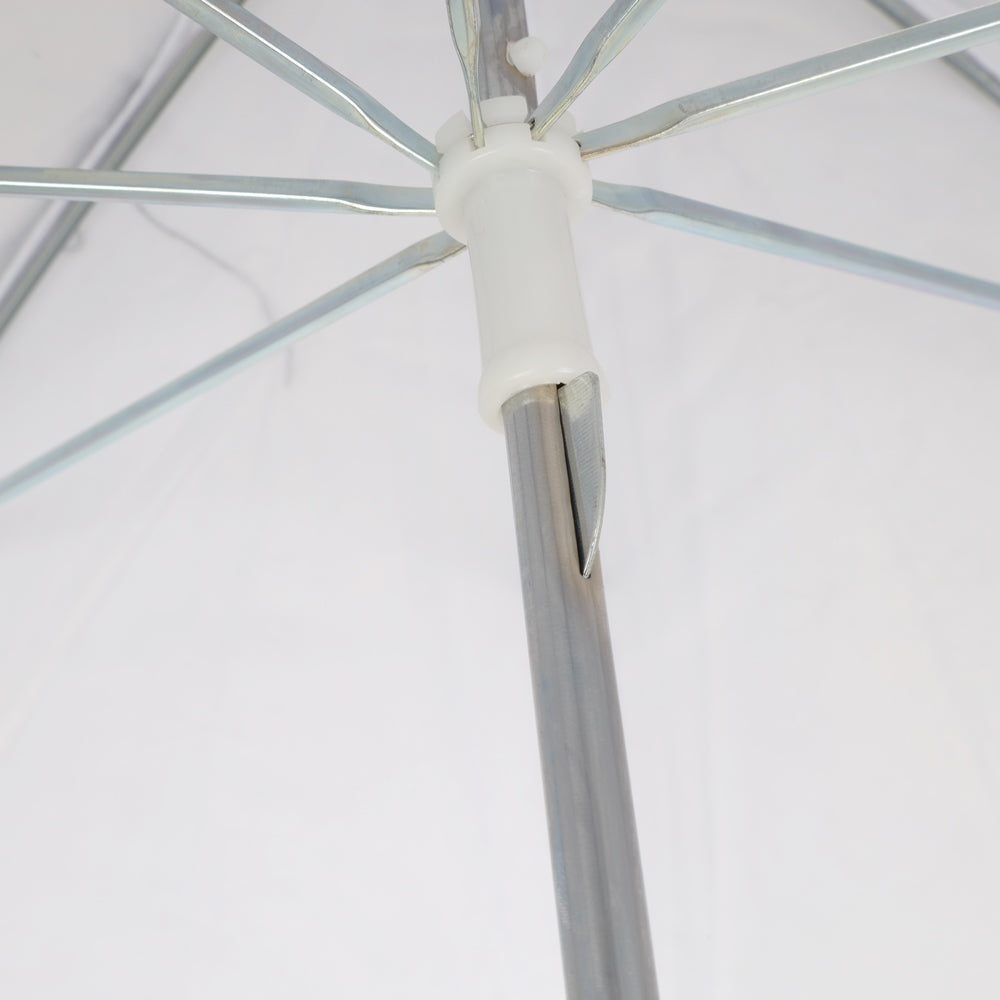 Linkstar Flitsparaplu PUK-84WB Wit/Zwart 100 cm (Omkeerbaar) — 8