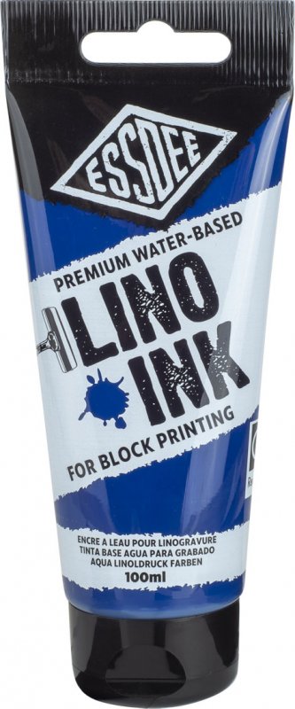 Essdee Premium Block Printing Ink 100 ml - Blauw
