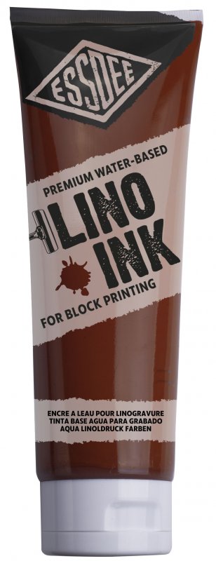 Essdee Block Printing Ink 300 ml - Sienna Gebrand