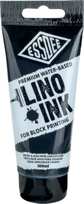 Essdee Premium Block Printing Ink 100 ml - Zwart