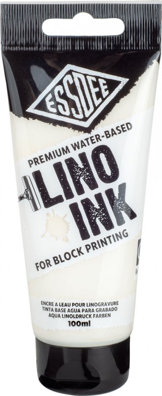 Essdee Premium Block Printing Ink 100 ml - Wit