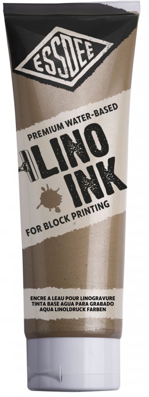 Essdee Block Printing Ink 300 ml - Metalen Goud
