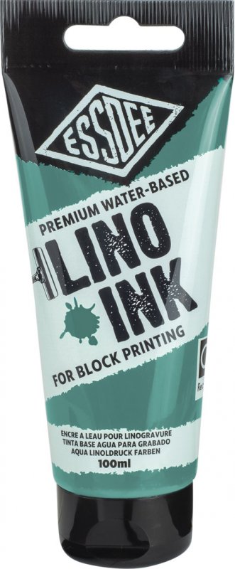 Essdee Premium Block Printing Ink 100 ml - Viridian Groen
