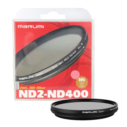 Marumi Grijs Variabel Filter DHG ND2-ND400 55 mm — 3