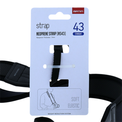 Matin Riem de Luxe Recht Neoprene 43 mm M-6753H — 5