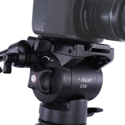 Nest Video Statief NT-670 + Vloeistofgedempte Kop — 3