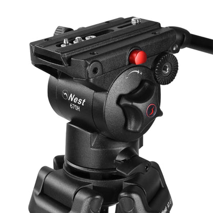 Nest Video Statief NT-670 + Vloeistofgedempte Kop — 6