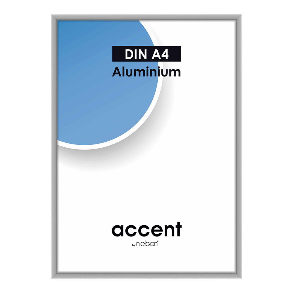 Nielsen Fotolijst 53423 Accent Glanzend Zilver 18x24 cm