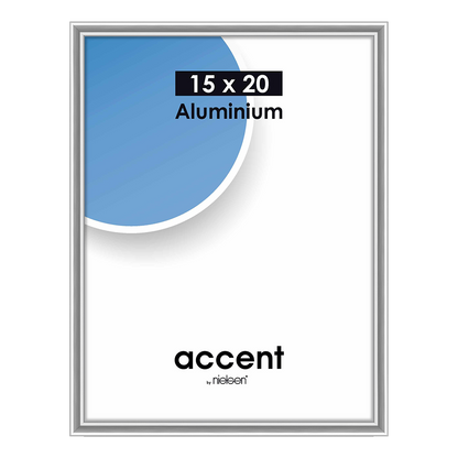 Nielsen Fotolijst 52423 Accent Glanzend Zilver 30x40 cm