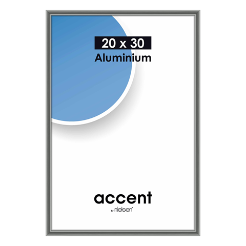 Nielsen Fotolijst 53525 Accent Staalgrijs 20x30 cm