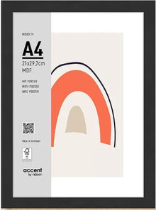 Nielsen Fotolijst 3221201 Wood 19 Zwart 21x29,7 cm