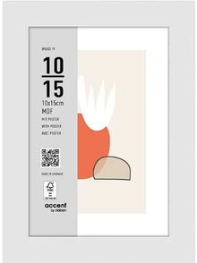 Nielsen Fotolijst 3211202 Wood 19 Wit 10x15 cm