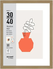 Nielsen Fotolijst 3230204 Wood 19 Naturel 30x40 cm