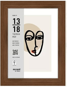 Nielsen Fotolijst 3232205 Wood 19 Walnut 13x18 cm