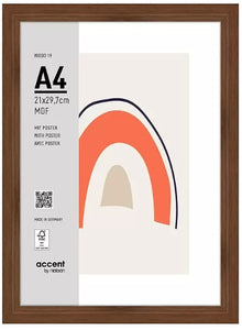 Nielsen Fotolijst 3221205 Wood 19 Walnut 21x29,7 cm