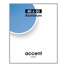 Nielsen Fotolijst 52523 Accent Glanzend Zilver 40x50 cm