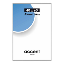 Nielsen Fotolijst 55123 Accent Glanzend Zilver 40x60 cm