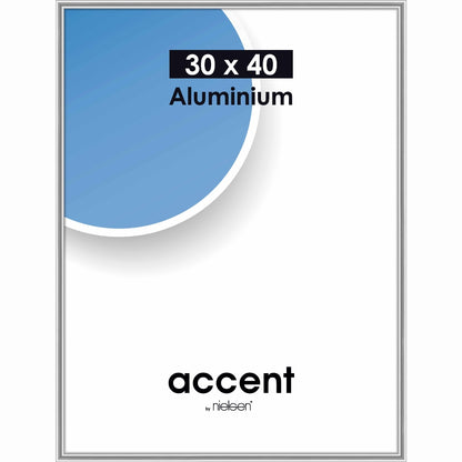 Nielsen Fotolijst 52539 Accent Glanzend Wit 40x50 cm