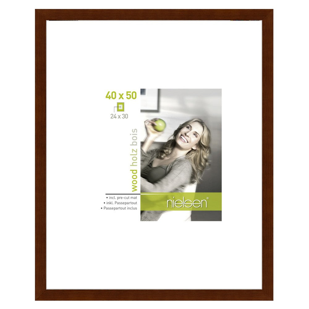 Nielsen Fotolijst 8988021 Apollon Zwart 40x50 / 24x30 cm