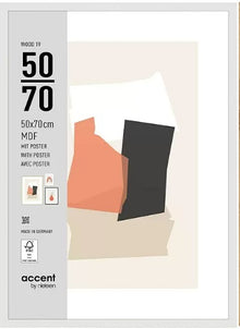 Nielsen Fotolijst 3252202 Wood 19 Wit 50x70 cm
