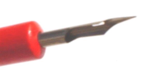 Calibrated Penholder with Drilled Hole