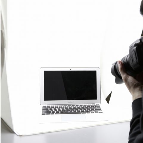 Orangemonkie LED Opnametent Foldio3 62,5x64x55 Opvouwbaar — 7