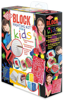 Essdee Blockprint Beginset Linosnede voor Kinderen - 10 delig