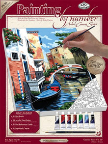 R&L Artist Canvas A4 Schilderen op Nummer