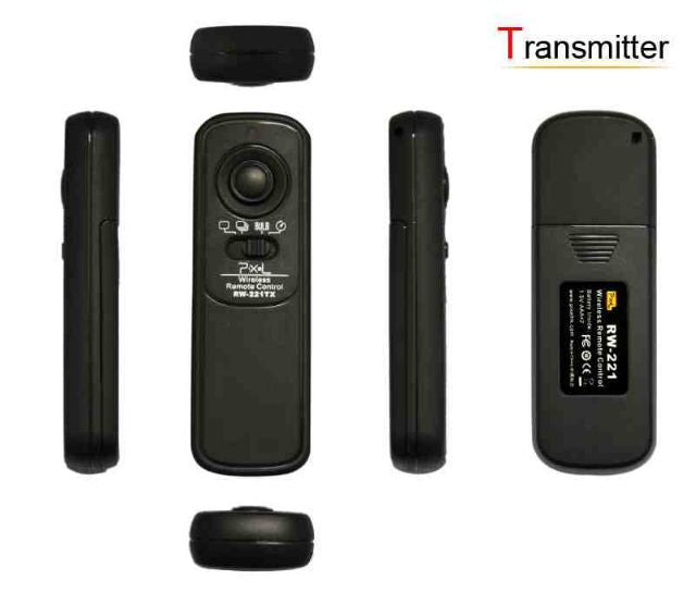 Pixel Draadloze Afstandsbediening RW-221/DC2 Oppilas voor Nikon — 2