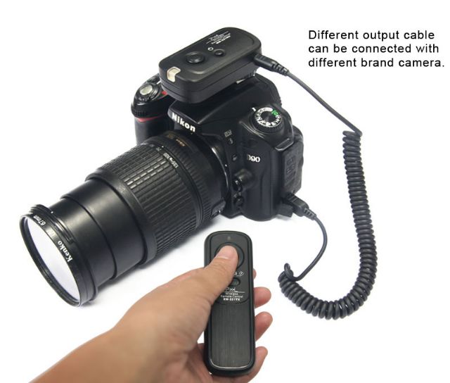Pixel Draadloze Afstandsbediening RW-221/DC2 Oppilas voor Nikon — 4