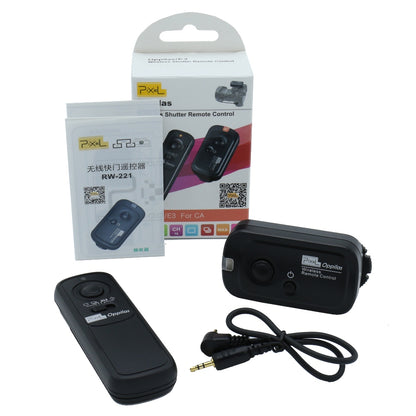 Pixel Draadloze Afstandsbediening RW-221/E3 Oppilas voor Canon — 8