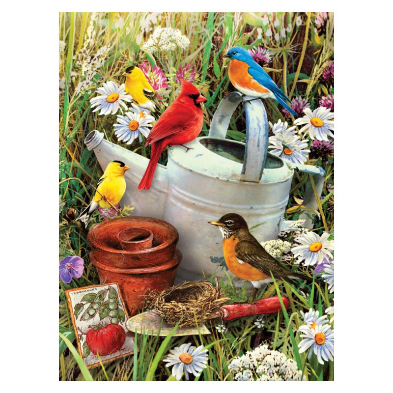 R&L Junior Small A4 Schilderen op Nummer - Garden Birds
