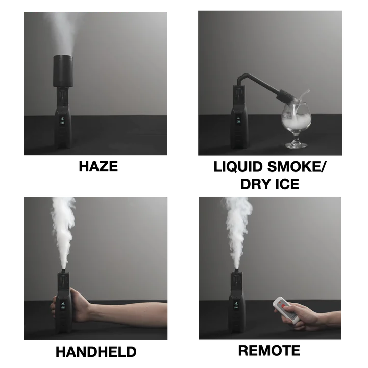 SmokeGENIE Handheld Professionele Rookmachine Pro Pack — 6