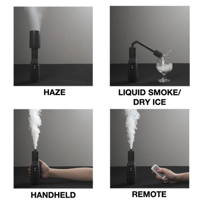 SmokeGENIE Handheld Professionele Rookmachine Pro Pack — 6