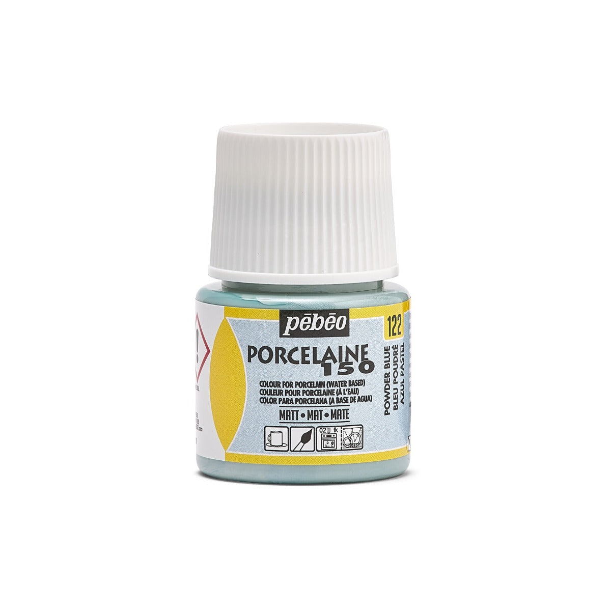 Pebeo Porcelaine 150 Porseleinverf 45 ml - 122 - Pastelblauw